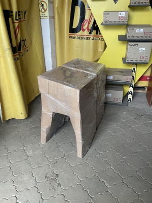 Напівбарний стілець зі спинкою АIR 2 Bar S (2 soft) натуральний 