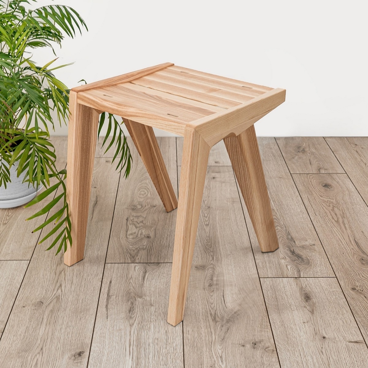 Wooden stool MOVE Stool #1